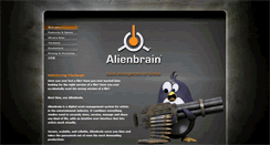 Desktop Screenshot of alienbrain.com